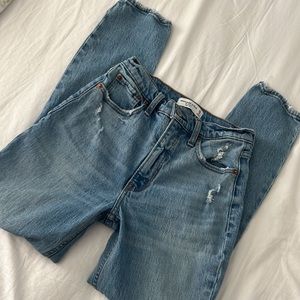 Abercrombie and Fitch high rise pants